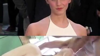 Emma Watson Deepthroat Blowjob GIF