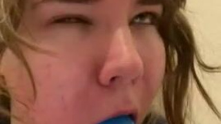 Spit Gagging Deepthroat Ahegao GIF