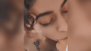 POV Latina Girlfriend Deepthroat Blowjob Amateur GIF