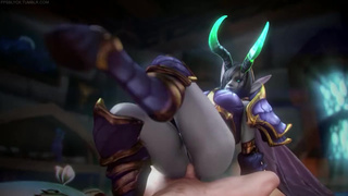 Warcraft Dreadlord Jaina Animation [3mins]