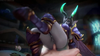 Warcraft Dreadlord Jaina Animation [3mins]