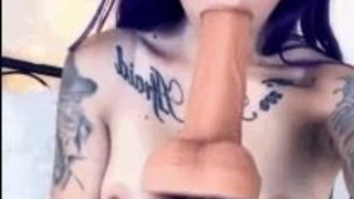 Dildo Deepthroat GIF