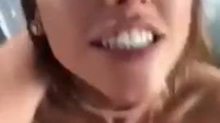 Deepthroat Cum Adriana Chechik GIF