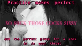 Sissy Face Fuck Deepthroat GIF