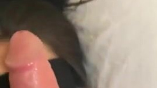 Deepthroat Blowjob Blindfolded GIF