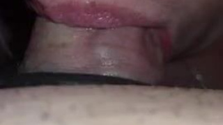 Deepthroat Cock Blowjob Blonde Balls GIF