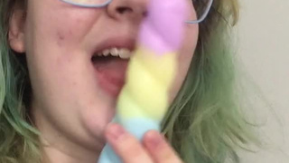 Dildo Deepthroat GIF