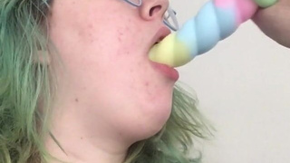 Dildo Deepthroat GIF