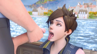 Tracer is the face of Overwatch? So lets'go fuck that face! - DeniseM