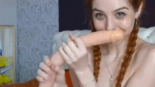 Dildo Deepthroat GIF