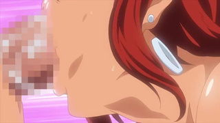 Redhead Hentai Deepthroat Blowjob Anime GIF