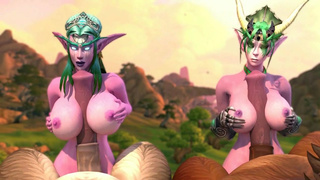 Ysera And Tyrande Warcraft Porn