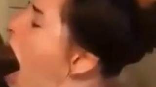 Interracial Face Fuck Deepthroat GIF