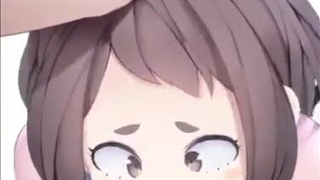 Hentai Deepthroat Big Dick GIF