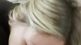 ThroatPie Throat Fuck Sloppy POV Deepthroat Cock Close Up Blowjob Blonde GIF