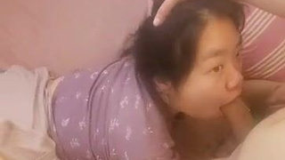 ThroatPie POV Deepthroat Blowjob Asian GIF