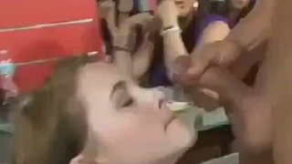 Facial Deepthroat Cumshot Cum Blowjob GIF