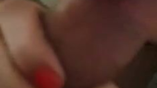 Nails Deepthroat Blowjob Big Dick GIF