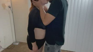 Stranger Latina Kissing Husband Hotwife Homemade Deepthroat Cuckold Blowjob Amateur GIF