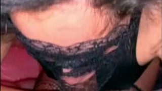 Real Couple POV Mask Long Hair Homemade Girlfriend Edging Deepthroat Couple CFNM Brunette Blowjob Amateur GIF