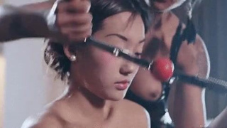 Chinese Ball Gagged BDSM Asian GIF