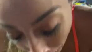 Teanna Trump Deepthroat Blowjob GIF