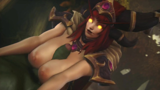 Alexstrasza работает с ее дойками