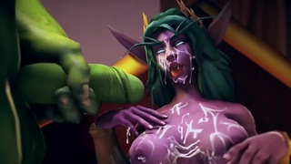 World Of Warcraft: Acabadas En La Cara De Tyrande, Orcos