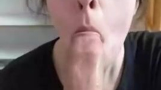Sucking Deepthroat Cock Caption GIF