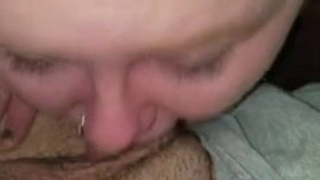 Sloppy Deepthroat Blowjob GIF