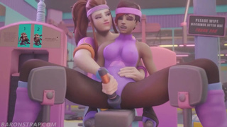 Brigitte's Gym [Baron strap]