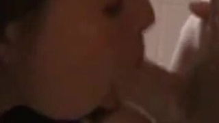 Tera Patrick Sucking Shower Pornstar Deepthroat Blowjob GIF