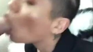 Deepthroat Blowjob Asian GIF