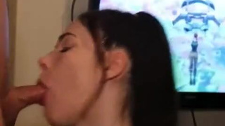 Face Fuck Deepthroat Blowjob GIF