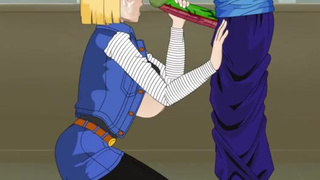 Android 18 Dragon Ball Z Анимированный