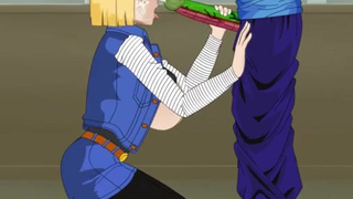 Android 18 Dragon Ball Z Анимированный