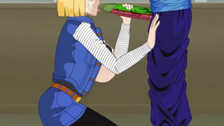 Android 18 Dragon Ball Z Анимированный