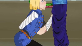 Android 18 Dragon Ball Z Анимированный