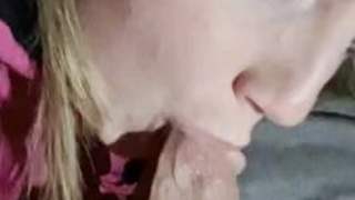 Sucking Face Fuck Deepthroat Cock Blowjob Big Dick GIF