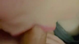 Sucking Lips Deepthroat GIF