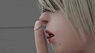 Little Dick Hentai Handjob Gamer Girl Deepthroat Cum In Mouth Blowjob Animation GIF