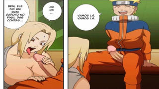 Naruto And Tsunade Comic