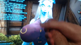 Huge Tits Draenei Slut Cum Tribute World of Warcraft