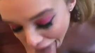 Pornstar Oral NSFW Eye Contact Deepthroat Blowjob GIF