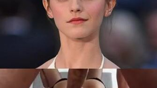 Face Fuck Emma Watson Deepthroat Blowjob GIF